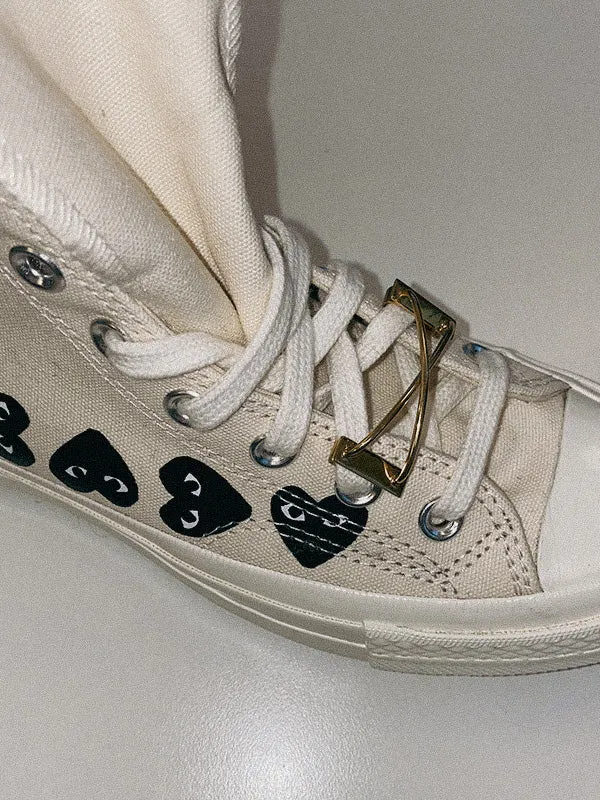 Henrik Vibskov Boutique Lily Lacepiece Shoelace 8211 Gold Men Other Accessories