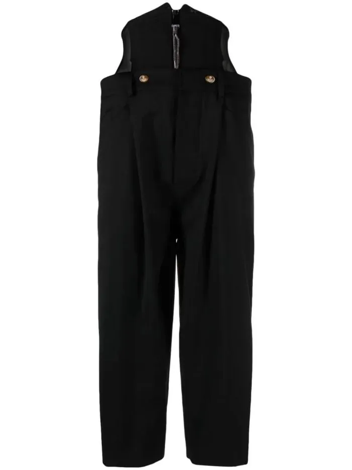Henrik Vibskov Boutique Macca Corset Trousers 8211 Black Women Pants