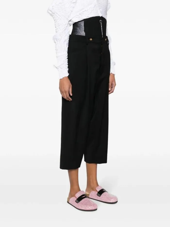 Henrik Vibskov Boutique Macca Corset Trousers 8211 Black Women Pants
