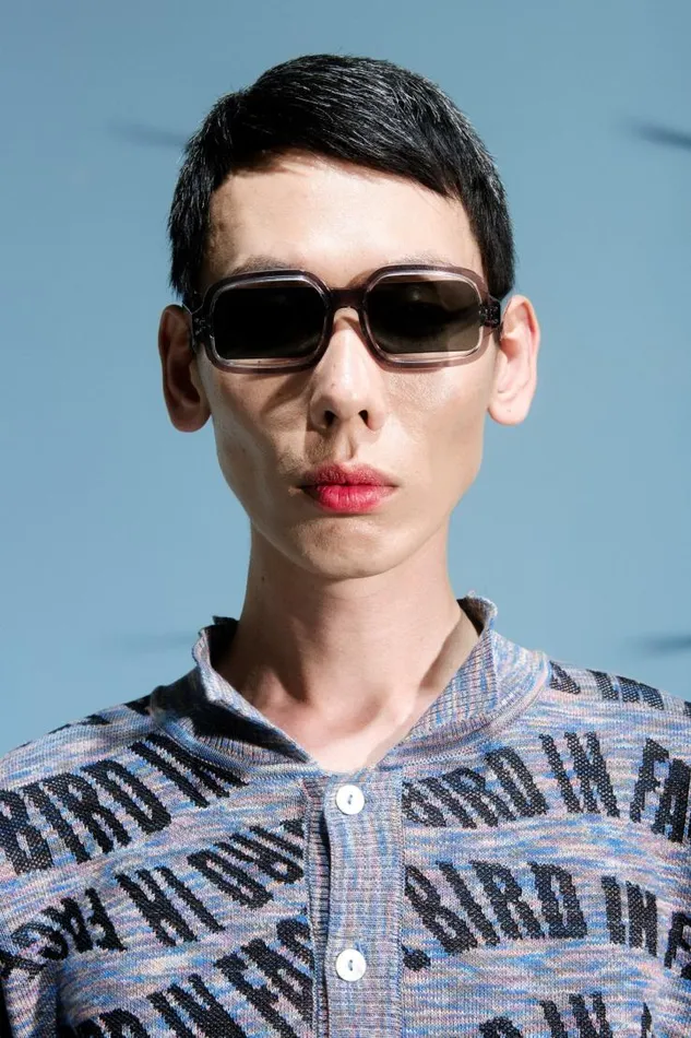 Henrik Vibskov Boutique Olga Glasses 8211 Transparent Men Sunglasses