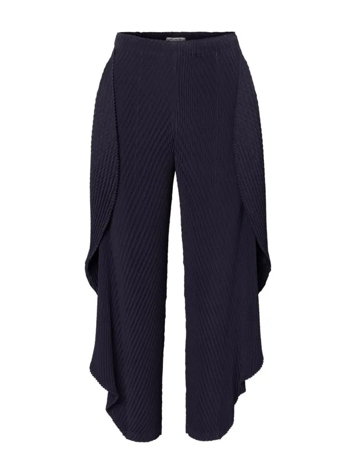 Henrik Vibskov Boutique Orbicular Pleats Pants 8211 Dark Navy Women Pants