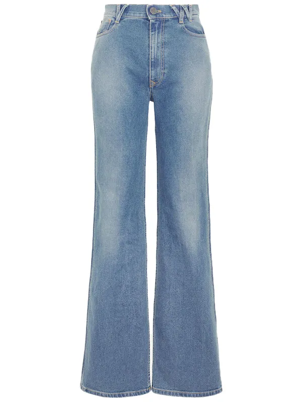 Henrik Vibskov Boutique Ray 5 Pocket Jeans 8211 Sky Blue Women Pants