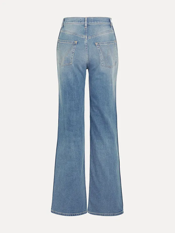 Henrik Vibskov Boutique Ray 5 Pocket Jeans 8211 Sky Blue Women Pants