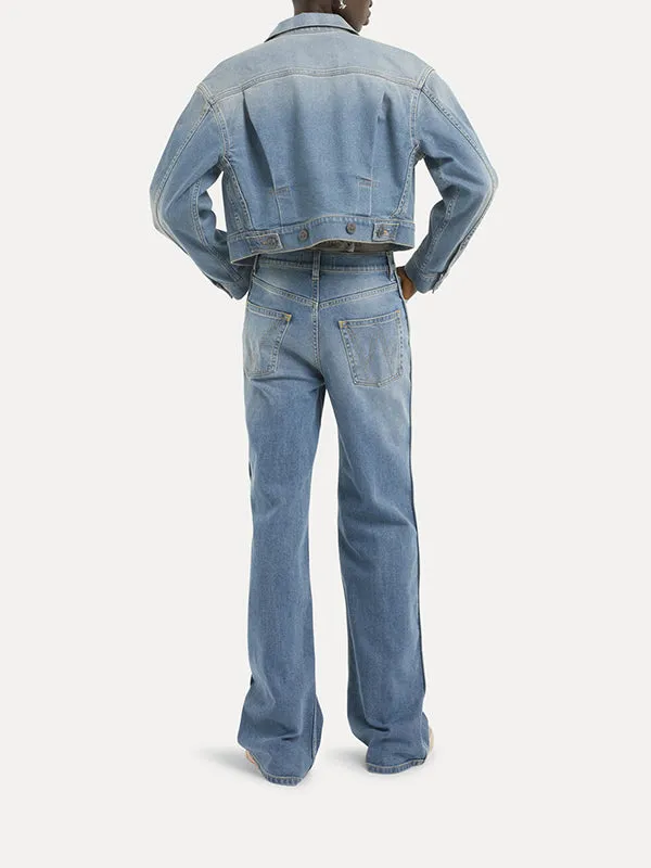 Henrik Vibskov Boutique Ray 5 Pocket Jeans 8211 Sky Blue Women Pants