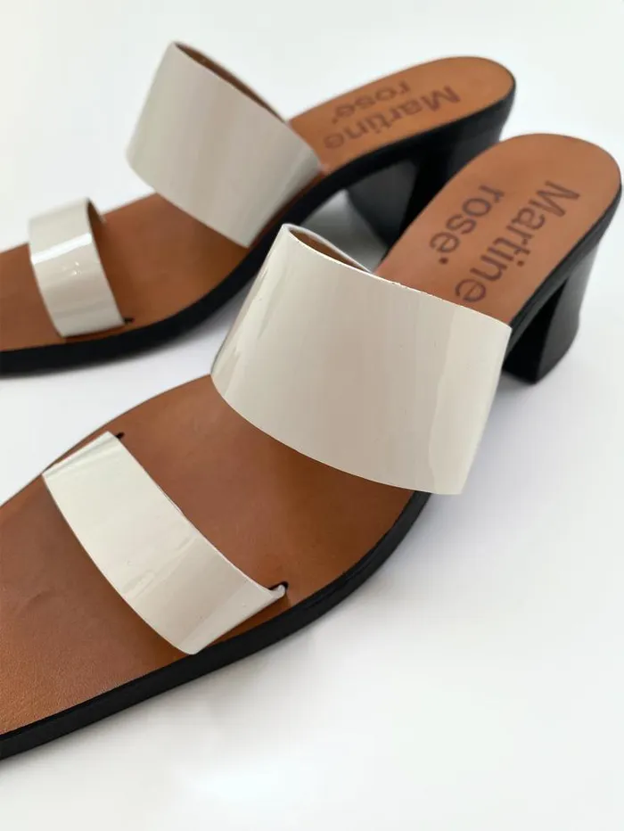 Henrik Vibskov Boutique Rupie Heel Sandal 8211 White Patent Women Sandals
