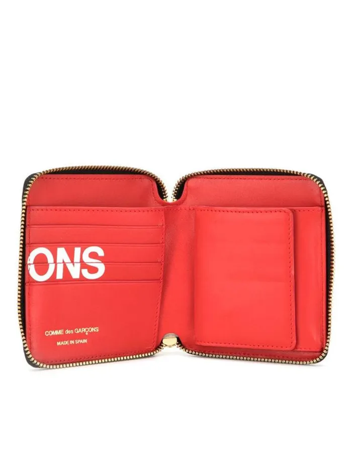Henrik Vibskov Boutique SA2100HL Huge Logo Wallet 8211 Red Men Wallets