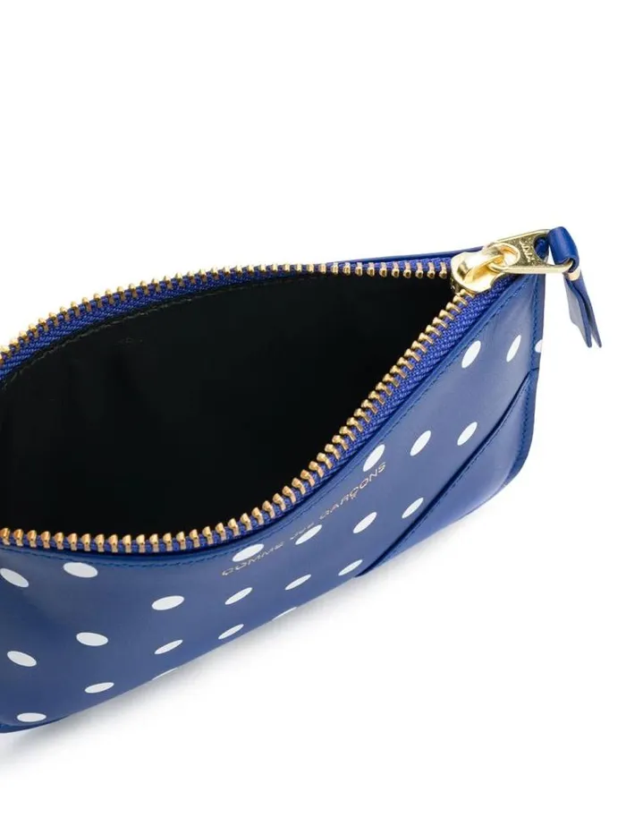 Henrik Vibskov Boutique SA8100PD Wallet 8211 Printed Polka Dots Navy Men Wallets