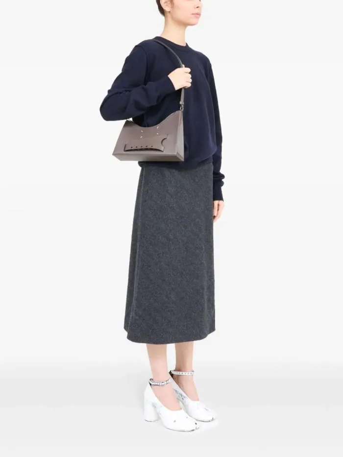 Henrik Vibskov Boutique Snatched Hobo Small 8211 Elephant Grey Women Shoulder Bags