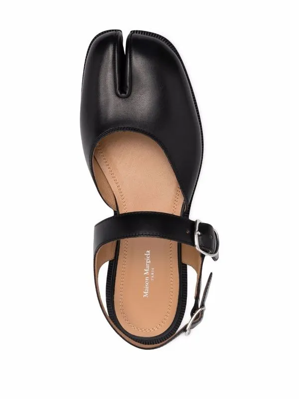 Henrik Vibskov Boutique SS23 Tabi Buckle Sandals 8211 Black Women Sandals