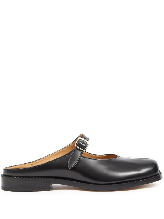 Henrik Vibskov Boutique Tabi Sandals 8211 Patent Black Women Shoes