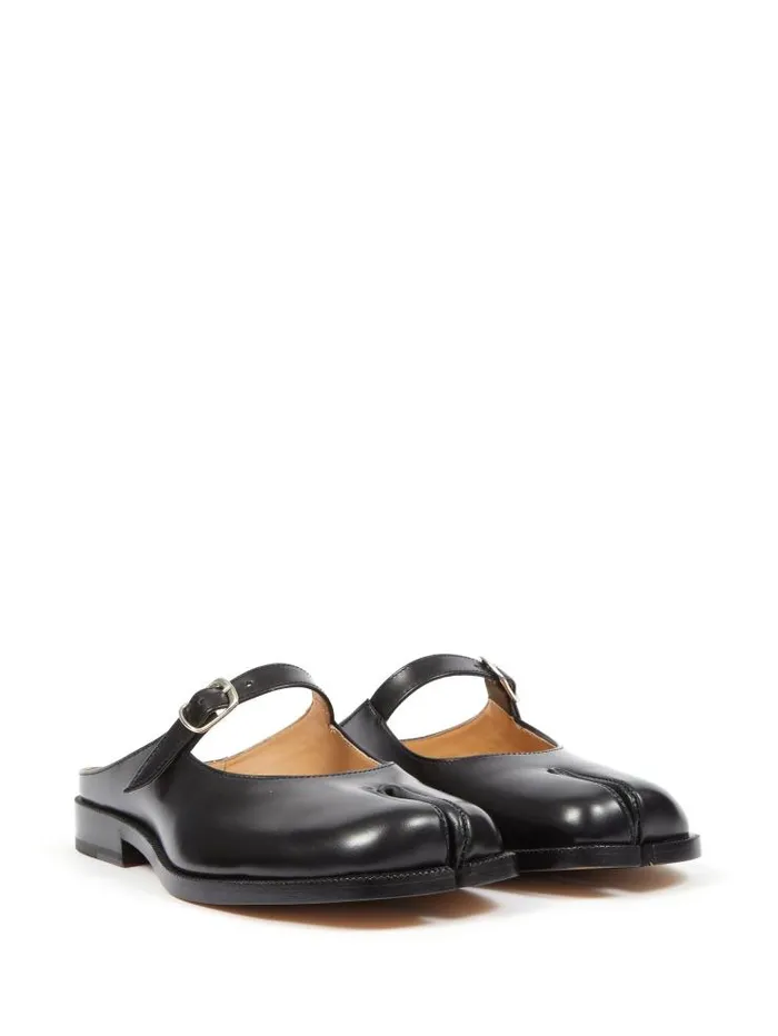 Henrik Vibskov Boutique Tabi Sandals 8211 Patent Black Women Shoes