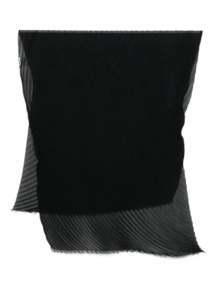 Henrik Vibskov Boutique Washi Pleats Stole 8211 Black Women Tops
