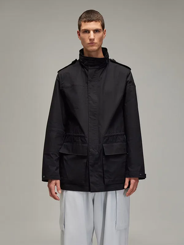 Henrik Vibskov Boutique Y3 Field Jacket 8211 Black Men Jackets and Coats