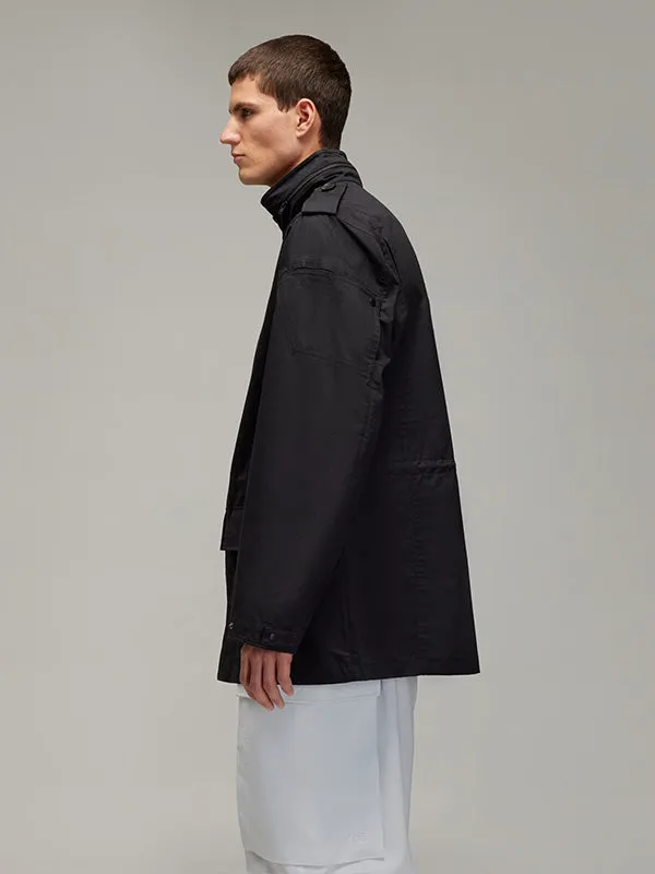 Henrik Vibskov Boutique Y3 Field Jacket 8211 Black Men Jackets and Coats