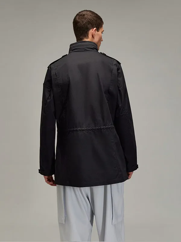 Henrik Vibskov Boutique Y3 Field Jacket 8211 Black Men Jackets and Coats