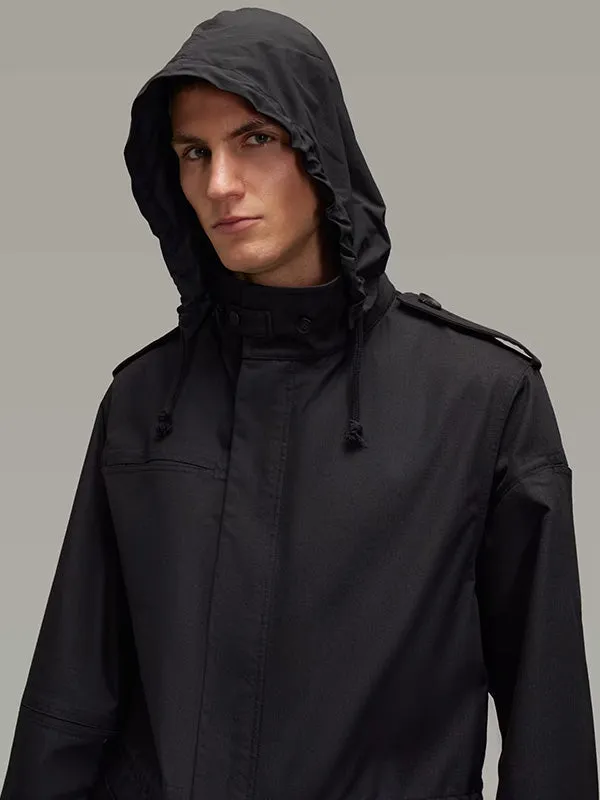 Henrik Vibskov Boutique Y3 Field Jacket 8211 Black Men Jackets and Coats