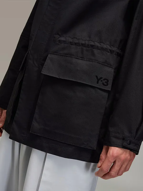 Henrik Vibskov Boutique Y3 Field Jacket 8211 Black Men Jackets and Coats