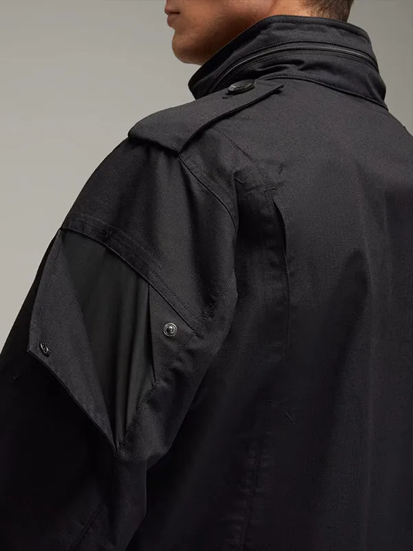 Henrik Vibskov Boutique Y3 Field Jacket 8211 Black Men Jackets and Coats