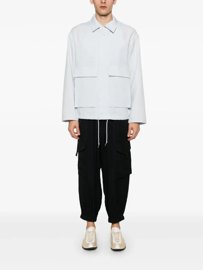 Henrik Vibskov Boutique Y3 Rayon Twill Pants 8211 Black Men Pants