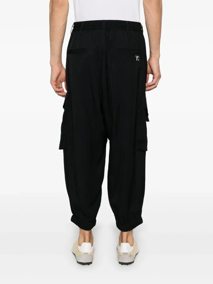 Henrik Vibskov Boutique Y3 Rayon Twill Pants 8211 Black Men Pants