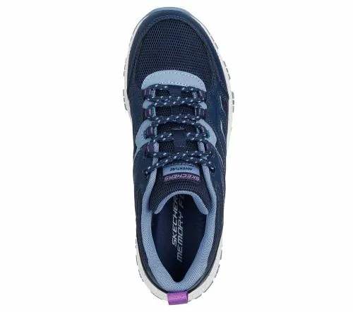 Hillcrest 8211 Winnisquam Navy Purple Women SKECHERS Lace Up