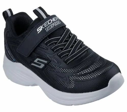 HyperBlitz 8211 TuffTronix Black Silver Kids SKECHERS Kids UK Sizes 9525