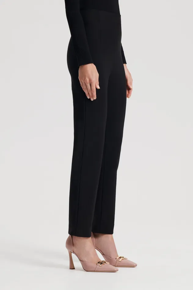 ITALIAN HIGHWAIST SLIM TROUSER BLACK Women Trousers Scanlan Theodore
