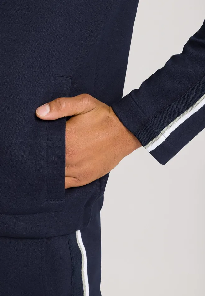 Jacket Deep Navy Men HANRO Loungewear