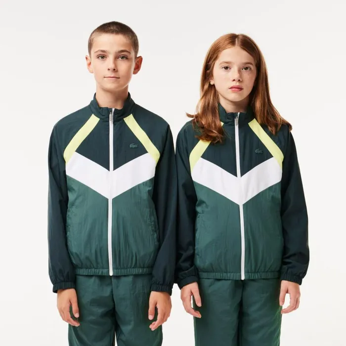 Jackets and Coats Kids Lacoste Kids039 Colorblock ZipUp Jacket Green Flashy Yellow White Dark Green Nti Jackets and Coats Kids Lacoste Kids039 Colorblock ZipUp Jacket Green Flashy Yellow White Dark Green Nti
