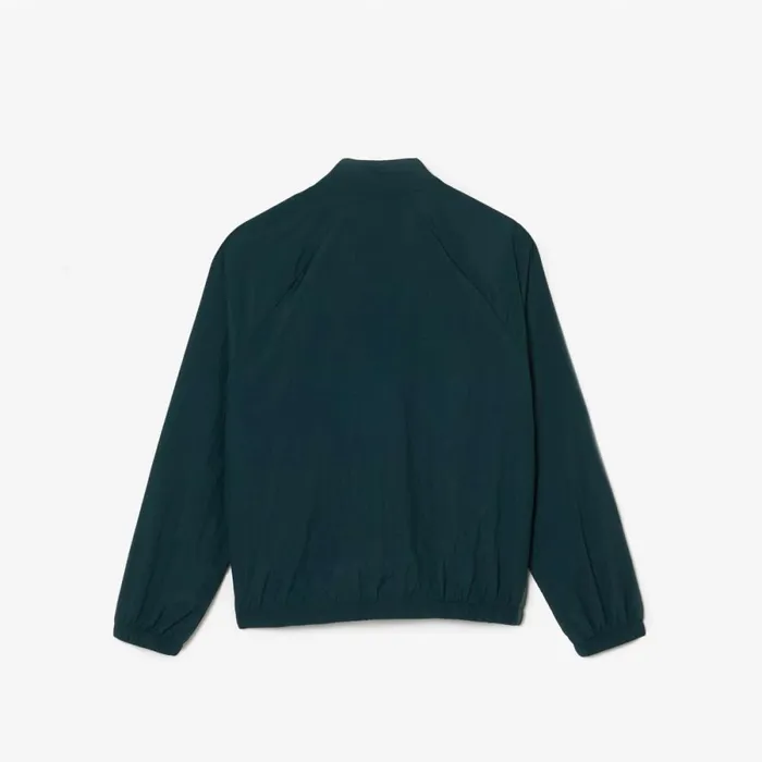Jackets and Coats Kids Lacoste Kids039 Colorblock ZipUp Jacket Green Flashy Yellow White Dark Green Nti