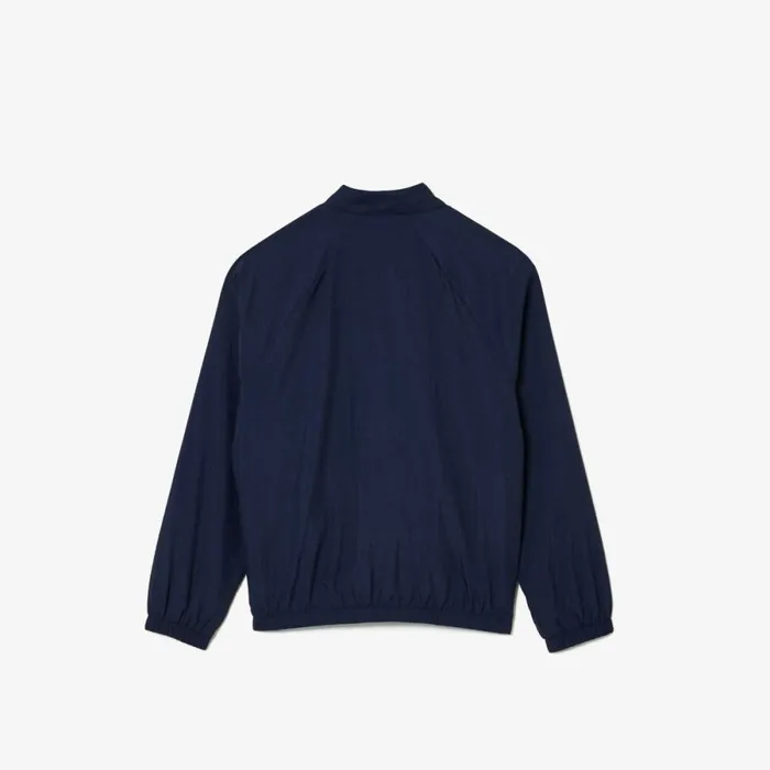 Jackets and Coats Kids Lacoste Kids039 Colorblock ZipUp Jacket Navy Blue White Bordeaux Blue P1i