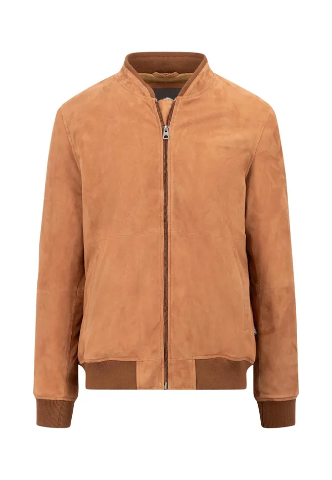 Jackets and Coats Men FYNCHHATTON Blouson Made Of Veloursleder Hazeldark Navy Jackets and Coats Men FYNCHHATTON Blouson Made Of Veloursleder Hazeldark Navy