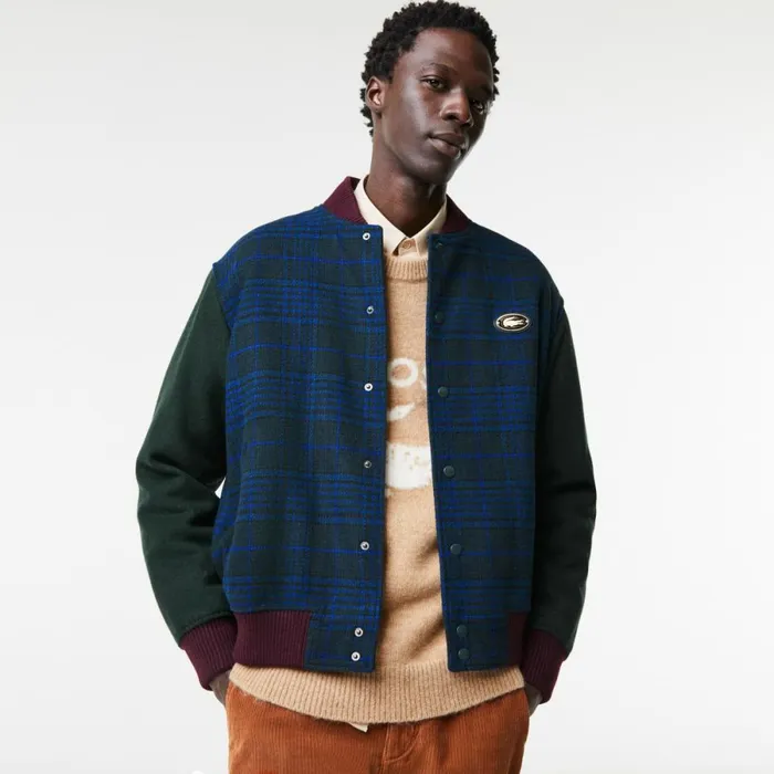Jackets and Coats Men Lacoste Men039s Branded Back Varsity Jacket Navy Blue Green Black Blue V48 Jackets and Coats Men Lacoste Men039s Branded Back Varsity Jacket Navy Blue Green Black Blue V48