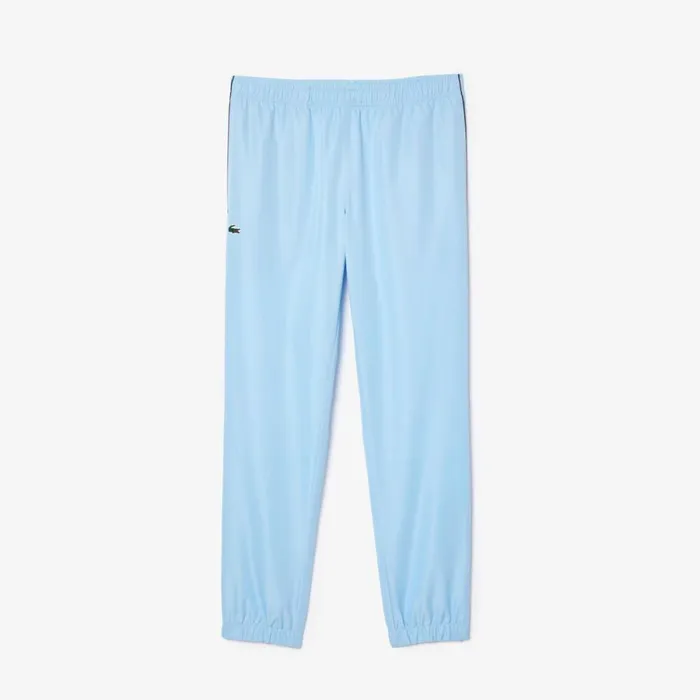 Jackets and Coats Men Lacoste Men039s Recycled Fabric Tennis Sweatsuit Pastel Blue Hbp