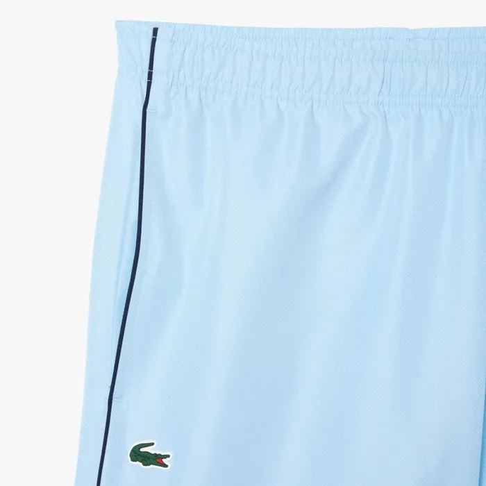Jackets and Coats Men Lacoste Men039s Recycled Fabric Tennis Sweatsuit Pastel Blue Hbp
