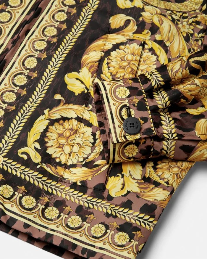 Jackets and Coats Men Versace Wild Barocco Blouson Jacket Animalier