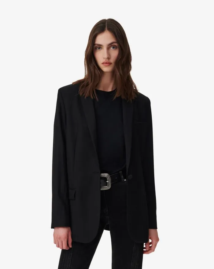 Jackets and Coats Women IRO ALLAN WOOL BLAZER JACKET