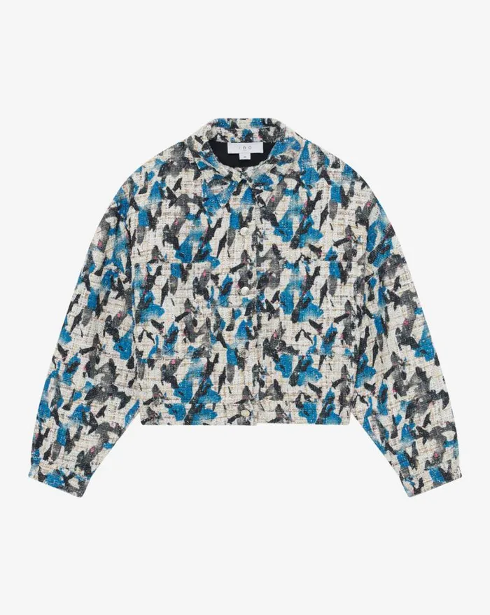 Jackets and Coats Women IRO NOORI SHORT SEQUINED TWEED JACKET