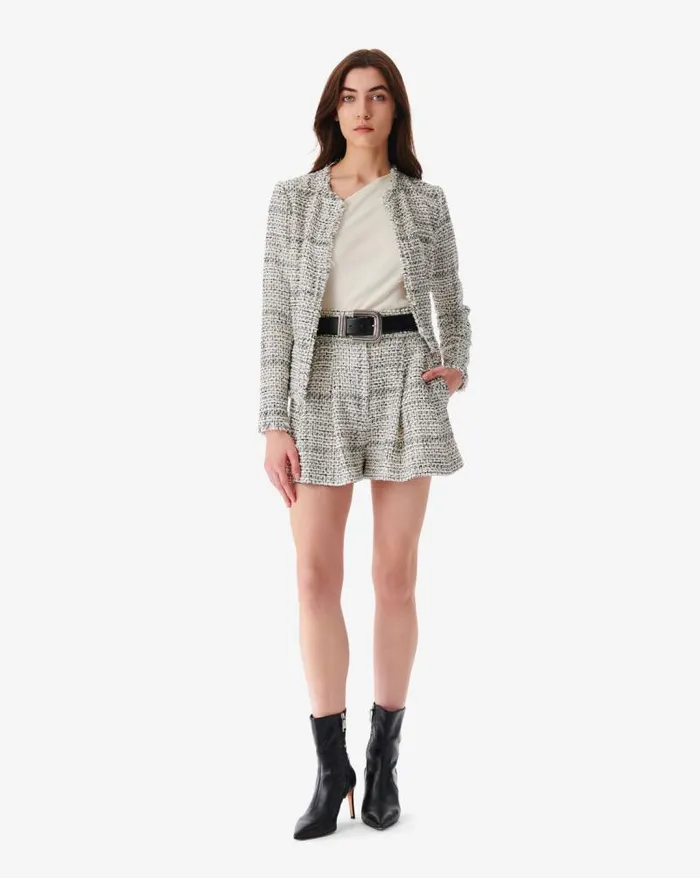 Jackets and Coats Women IRO OSLANI TWOTONED TWEED JACKET