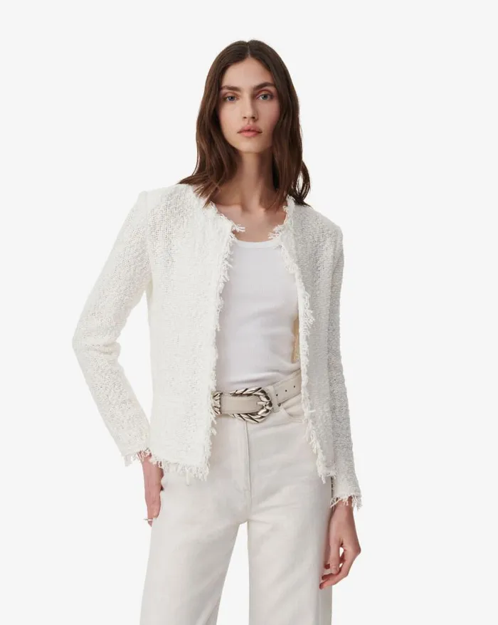 Jackets and Coats Women IRO SHAVANI CLASSIC FRINGED JACKET