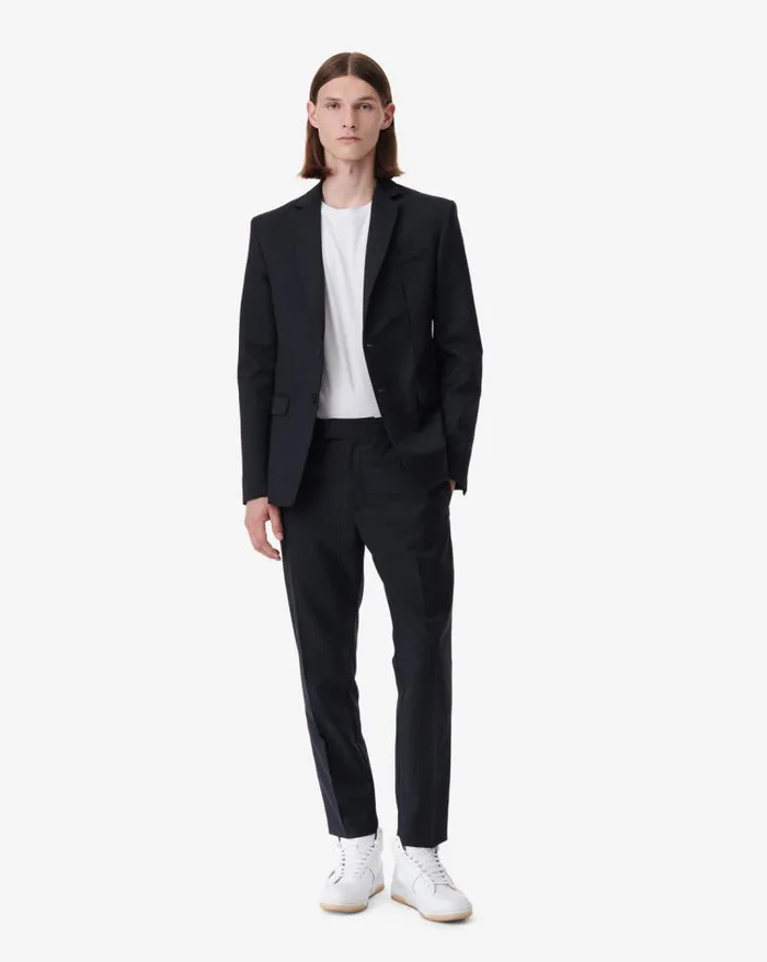 Jeans and Trousers Men IRO LOWESLIM WOOL SUIT PANTS