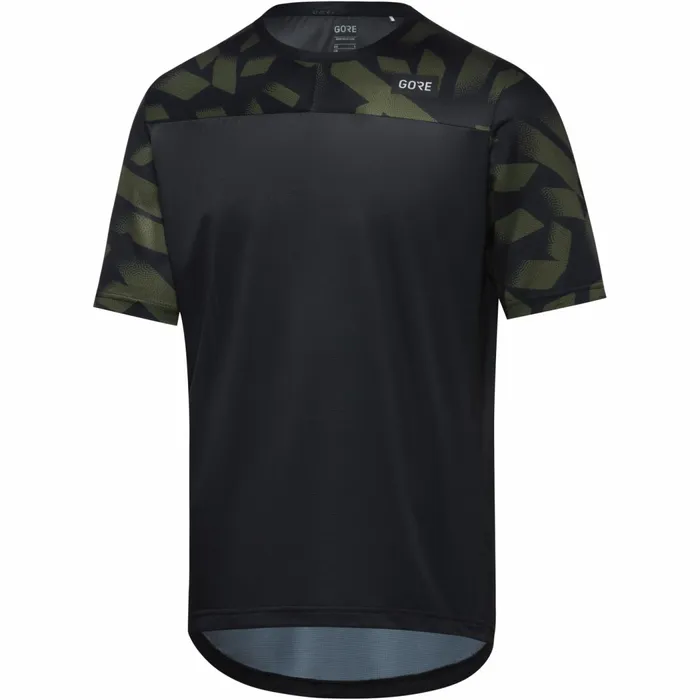 Jerseys and Shirts Men GOREWEAR TrailKPR Daily Shirt Mens Utility Green