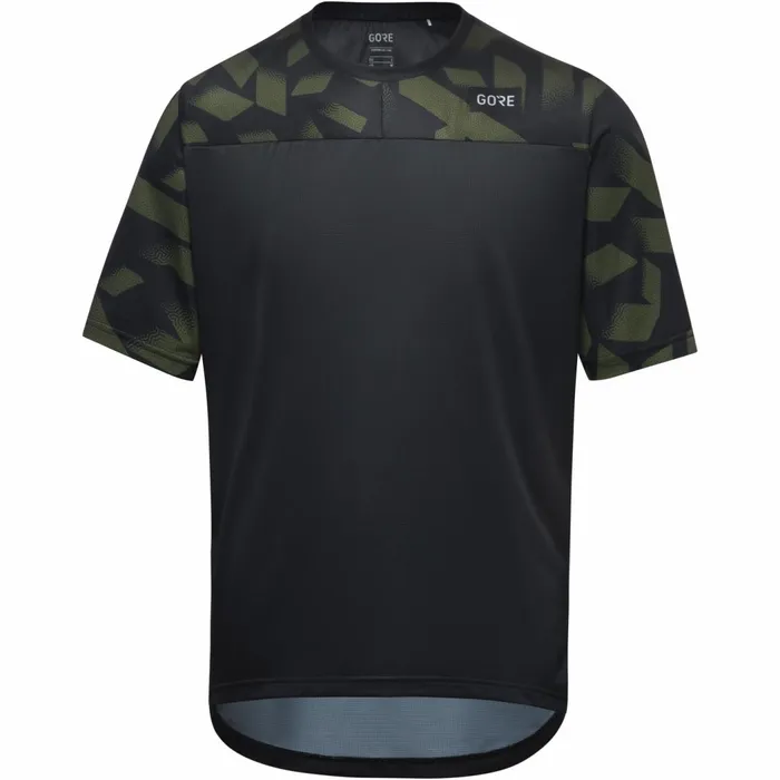 Jerseys and Shirts Men GOREWEAR TrailKPR Daily Shirt Mens Utility Green