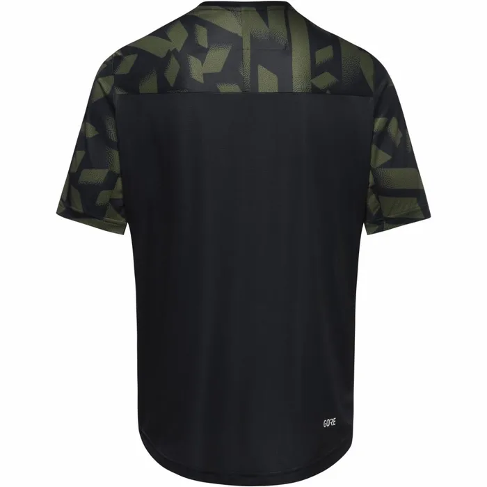 Jerseys and Shirts Men GOREWEAR TrailKPR Daily Shirt Mens Utility Green