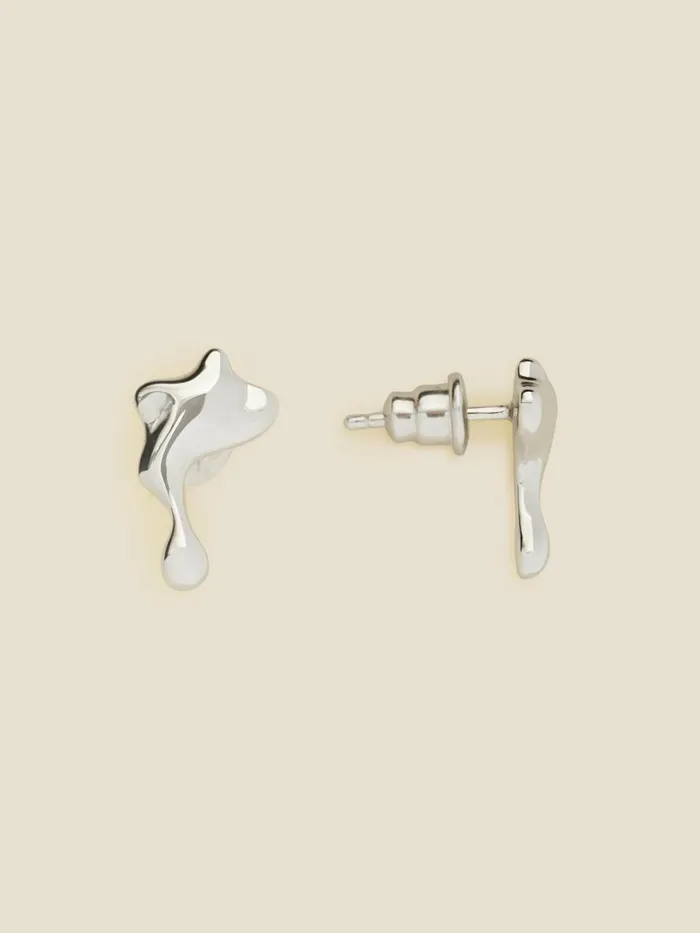 Jewellery WomenMen Holzweiler Verin Silver Earrings Silver