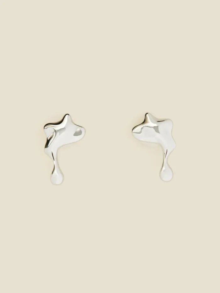 Jewellery WomenMen Holzweiler Verin Silver Earrings Silver