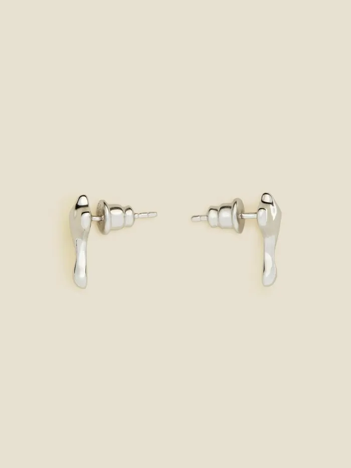 Jewellery WomenMen Holzweiler Verin Silver Earrings Silver