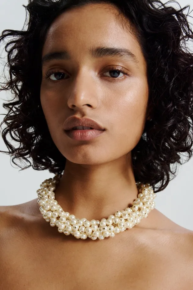 Jewelry Scanlan Theodore Women GLASS PEARL CHOKER PEARL