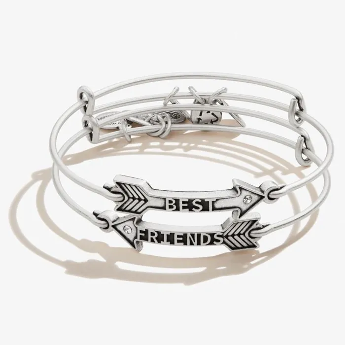 Jewelry Sets Women Alex And Ani Best Friends Arrow Charm Bangles Set Of 2 Rafaelian Silver Jewelry Sets Women Alex And Ani Best Friends Arrow Charm Bangles Set Of 2 Rafaelian Silver
