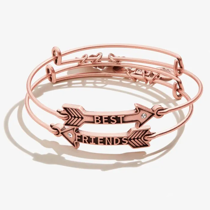 Jewelry Sets Women Alex And Ani Best Friends Arrow Charm Bangles Set Of 2 Rafaelian Silver